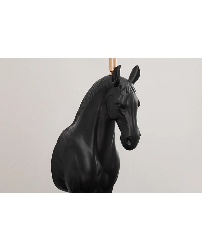 Lampe Chevet sculpture ultra Design DARK HORSE 75 cm