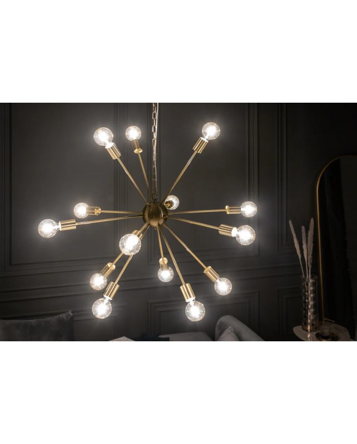 Suspension SPUTNIK 85 cm – L’Élégance Rétro-Futuriste