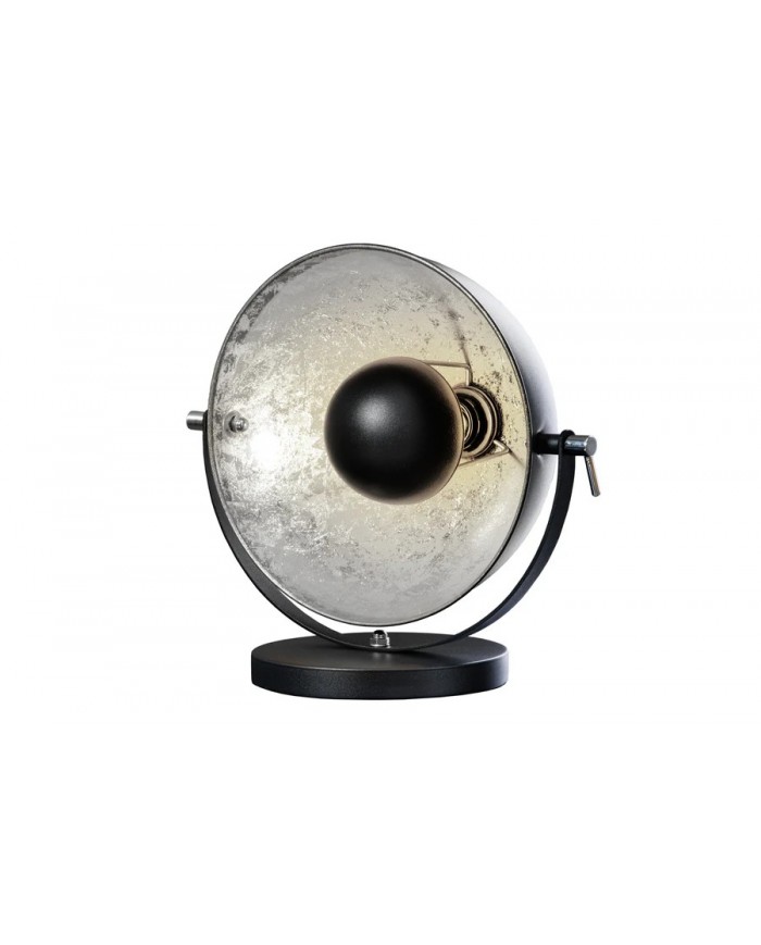 Lampe de table STUDIO 40cm noir argent