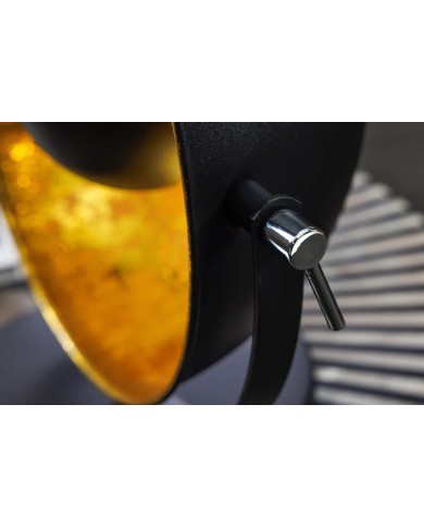 Lampe de table 40 cm noir or STUDIO