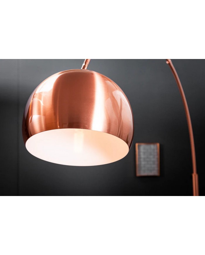 Lampadaire ajustable 170-210 cm avec base en cuivre BIG BOW