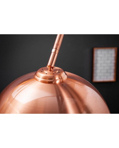 Lampadaire ajustable 170-210 cm avec base en cuivre BIG BOW