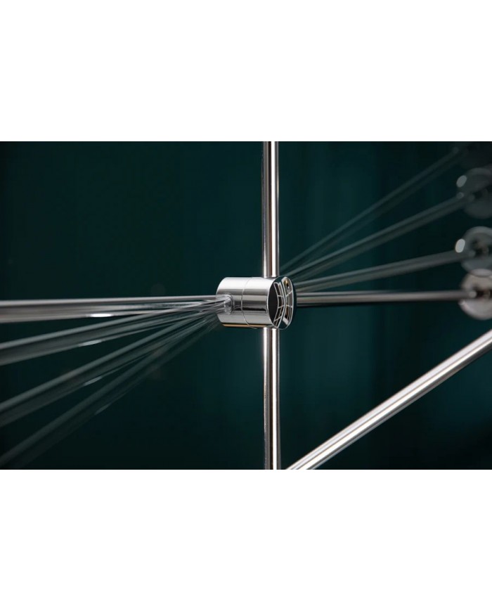 Suspension VARIATION – Design Ajustable et Métal Argenté Offre exceptionnelle
