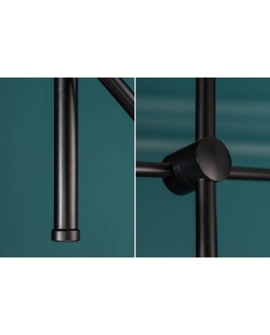 Suspension VARIATION réglable en métal noir doré