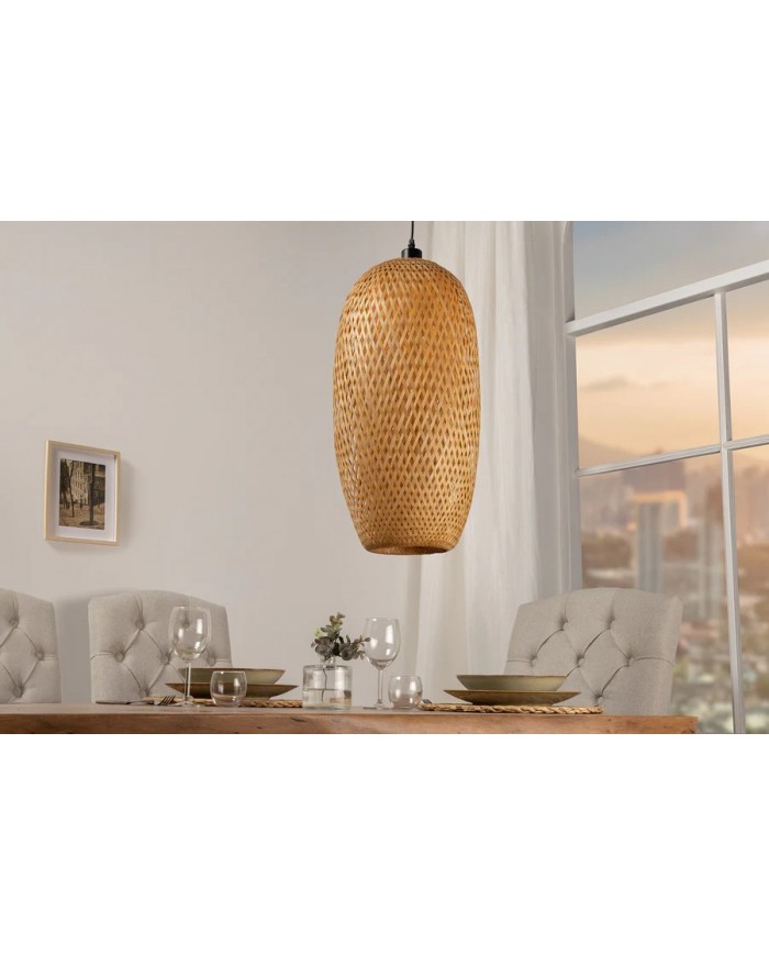 Suspension ORGANIC LIVING 46cm  – L’Authenticité du Bambou Naturel