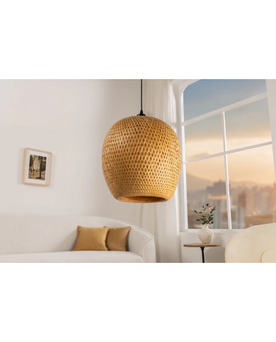Suspension ORGANIC LIVING 35cm en bambou naturel