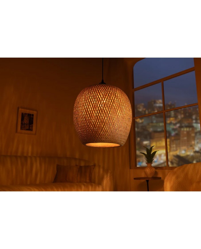 Suspension ORGANIC LIVING 35cm en bambou naturel