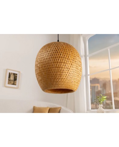 Suspension ORGANIC LIVING 35cm en bambou naturel