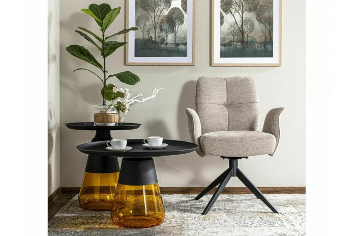 Table basse Design Tiffany A 50x50 cm