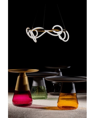 Table basse Design Tiffany A 50x50 cm