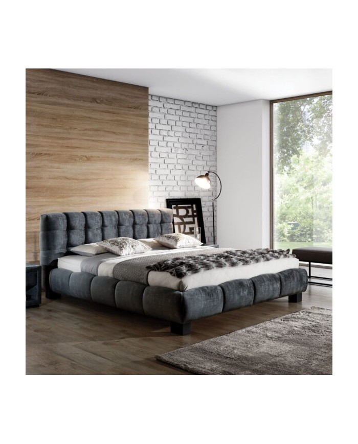 Lit rembourrée continental Belly Elegance – L'élégance et le confort au design raffiné