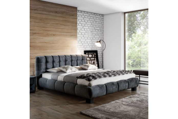 Lit rembourrée continental Belly Elegance – L'élégance et le confort au design raffiné