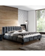 Lit rembourrée continental Belly Elegance – L'élégance et le confort au design raffiné