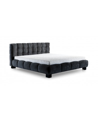 Lit rembourrée continental Belly Elegance – L'élégance et le confort au design raffiné