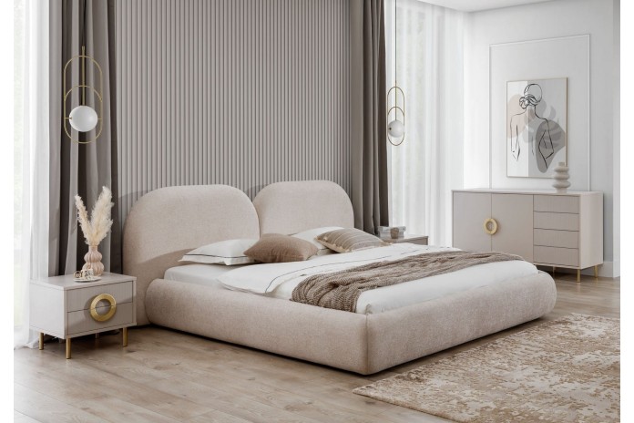 Lit Design Nubo - Confort et Élégance pour un espace en douceur