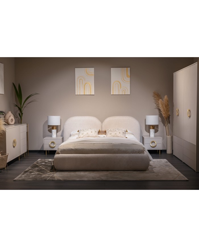 Lit Design Nubo - Confort et Élégance pour un espace en douceur