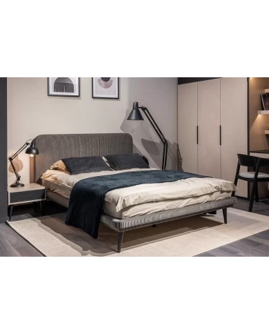 Lit rembourré Prato - Élégance et Design Minimaliste hors du commun