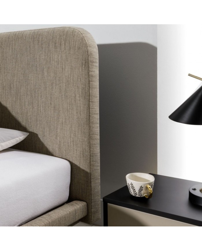 Lit rembourré Prato - Élégance et Design Minimaliste hors du commun