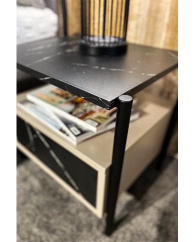 Table de Chevet Marmy - Design Loft Moderne