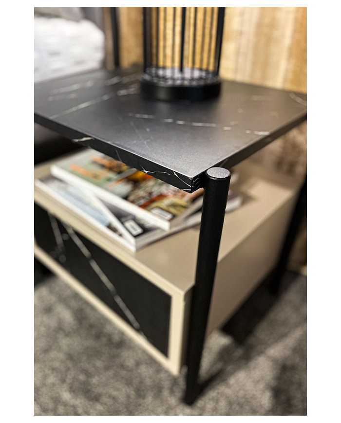 Table de Chevet Marmy - Design Loft Moderne