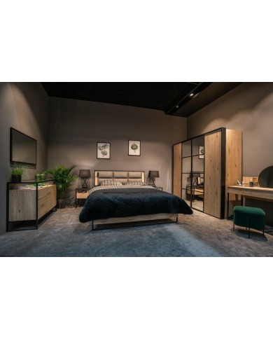 Commode Glass Loft 6 Tiroirs – Design Moderne et Fonctionnalité