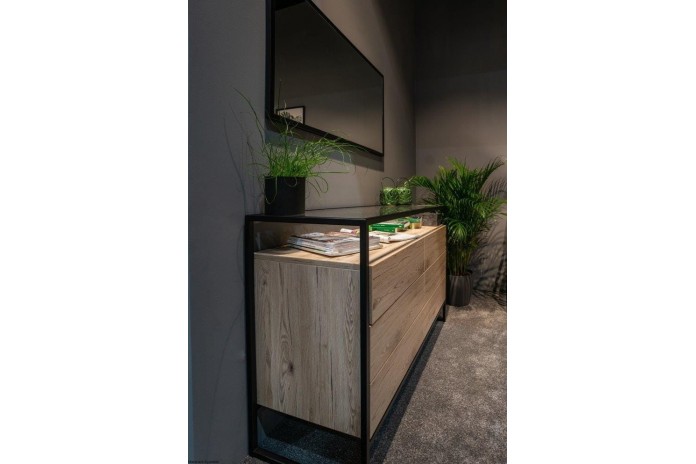 Commode Glass Loft 6 Tiroirs – Design Moderne et Fonctionnalité