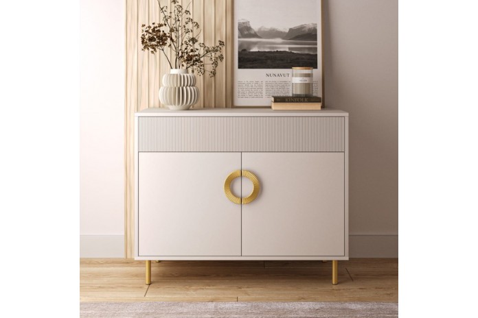 Commode Nubo 2 Portes 1 Tiroir – Élégance et Fonctionnalité