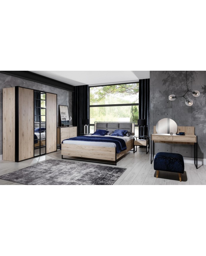 Armoire Loft 3 Portes – L’Art du Design Industriel & Élégance Moderne