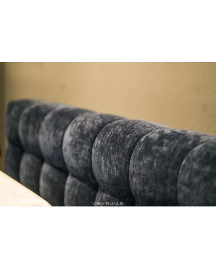 Lit rembourrée continental Belly Elegance – L'élégance et le confort au design raffiné