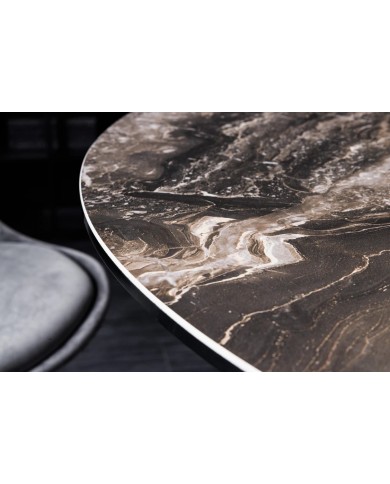 Table en céramique ronde 120 cm  CIRRUS