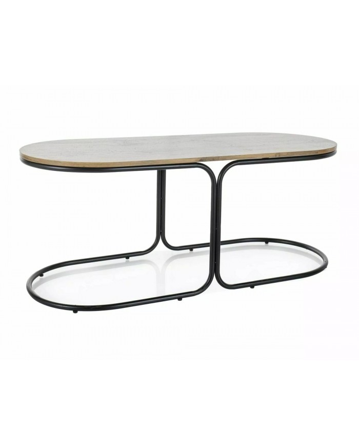 Table de salon avec 2 tabourets Dual