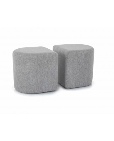 Table de salon avec 2 tabourets Dual
