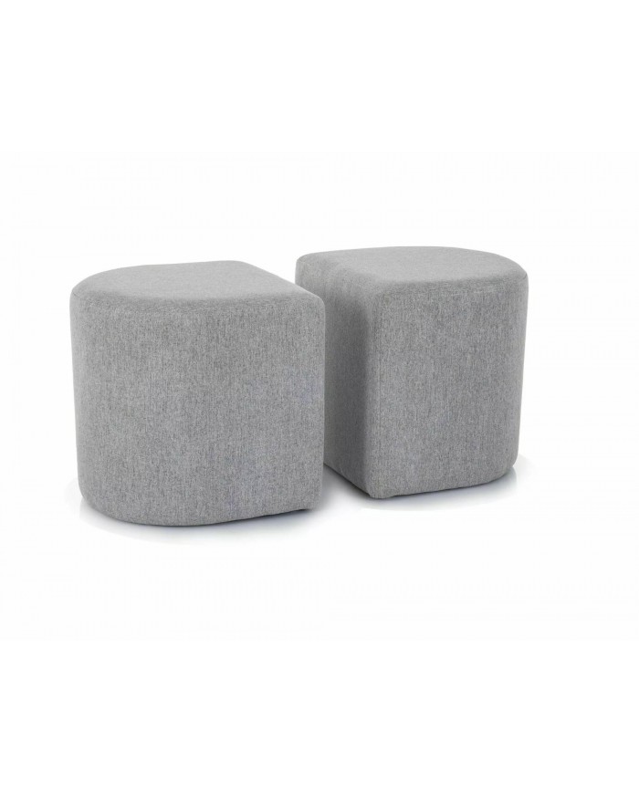 Table de salon avec 2 tabourets Dual