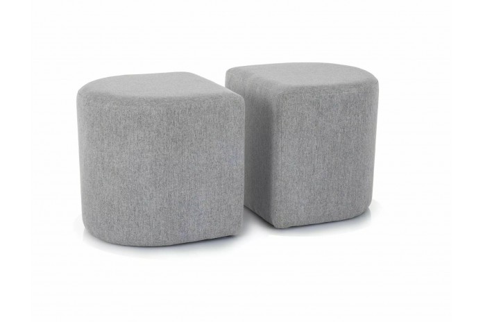 Table de salon avec 2 tabourets Dual