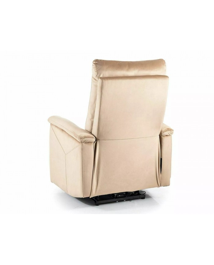 Fauteuil Électrique Relaxant - Massage, Inclinaison et Levage Électrique  NEPTUNE M beige