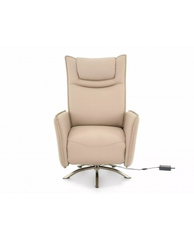 Fauteuil de relaxation éléctrique et pivotant Design Notos