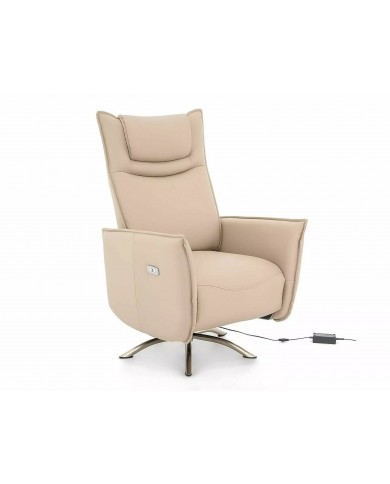 Fauteuil de relaxation éléctrique et pivotant Design Notos