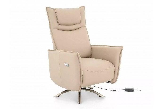 Fauteuil de relaxation éléctrique et pivotant Design Notos