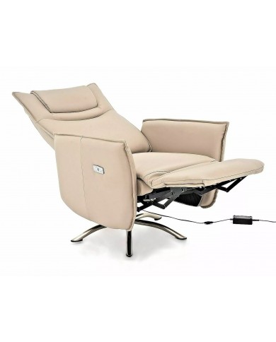 Fauteuil de relaxation éléctrique et pivotant Design Notos