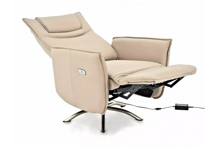 Fauteuil de relaxation éléctrique et pivotant Design Notos