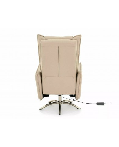 Fauteuil de relaxation éléctrique et pivotant Design Notos