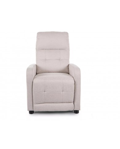 Fauteuil de Relaxation Inclinable beige OTUS BREGO : ultra confortable