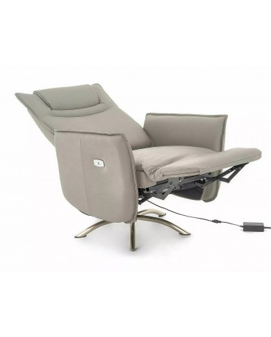Fauteuil de relaxation éléctrique et pivotant Design Notos