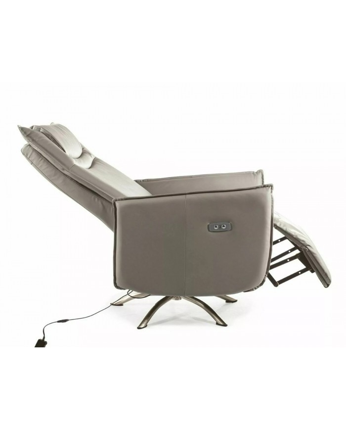 Fauteuil de relaxation éléctrique et pivotant Design Notos