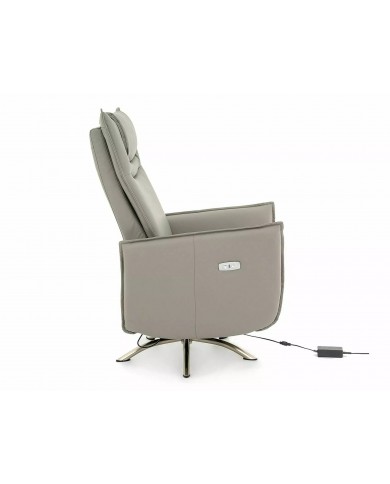 Fauteuil de relaxation éléctrique et pivotant Design Notos