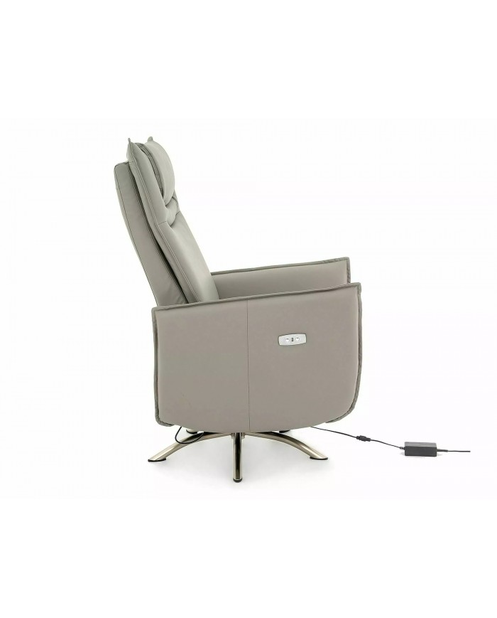 Fauteuil de relaxation éléctrique et pivotant Design Notos