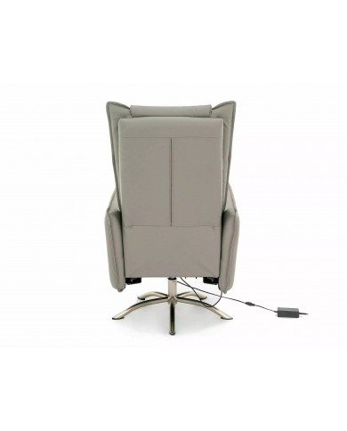Fauteuil de relaxation éléctrique et pivotant Design Notos