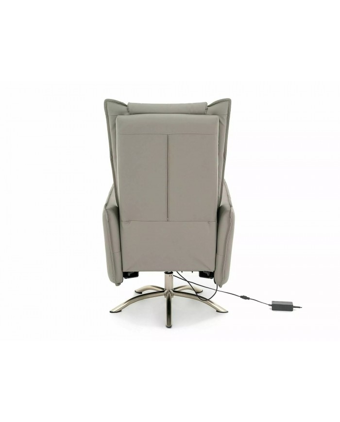 Fauteuil de relaxation éléctrique et pivotant Design Notos