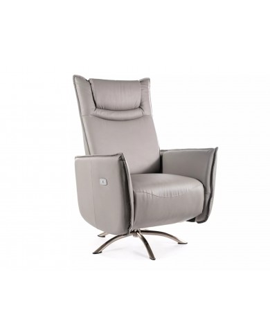 Fauteuil de relaxation éléctrique et pivotant Design Notos