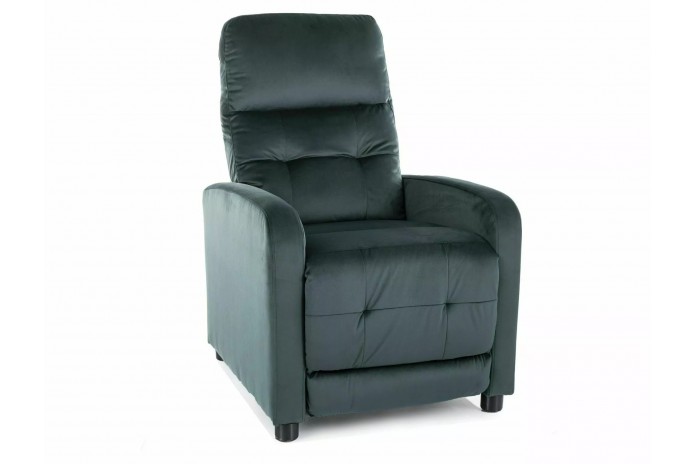 Offre commerciale exceptionnelle : Fauteuil Inclinable Tissu Velours Lotus
